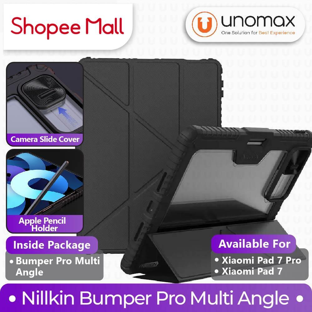 Case Xiaomi Pad 7 / Pad 7 Pro Nillkin Bumper Pro Multi Angle Folding Style Magnetic Leather Flip Cam