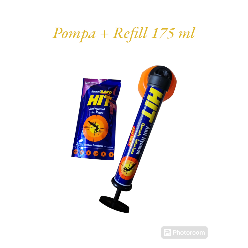 HIT Hama Pompa Semprotan, Refill HIT 175 ml, Refill HIT 360 ml