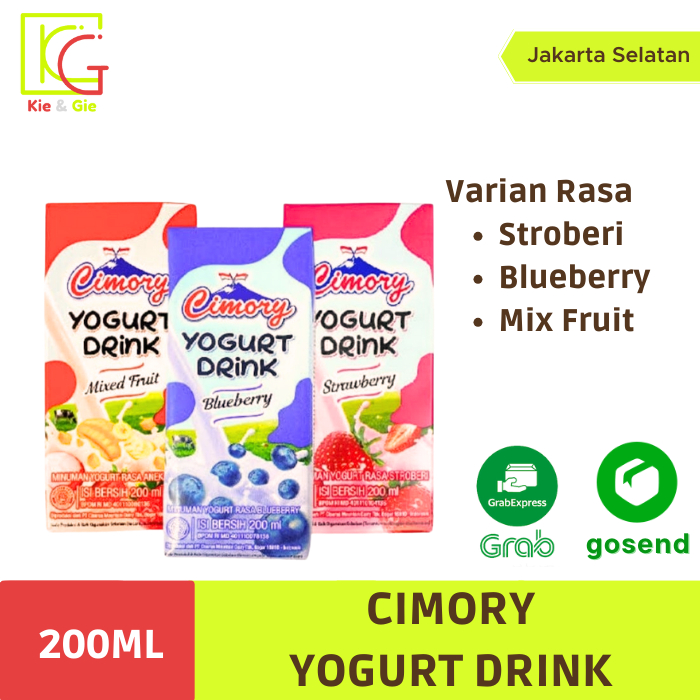 

CIMORY Yogurt Drink 200ml (1 DUS ISI 24 PCS)