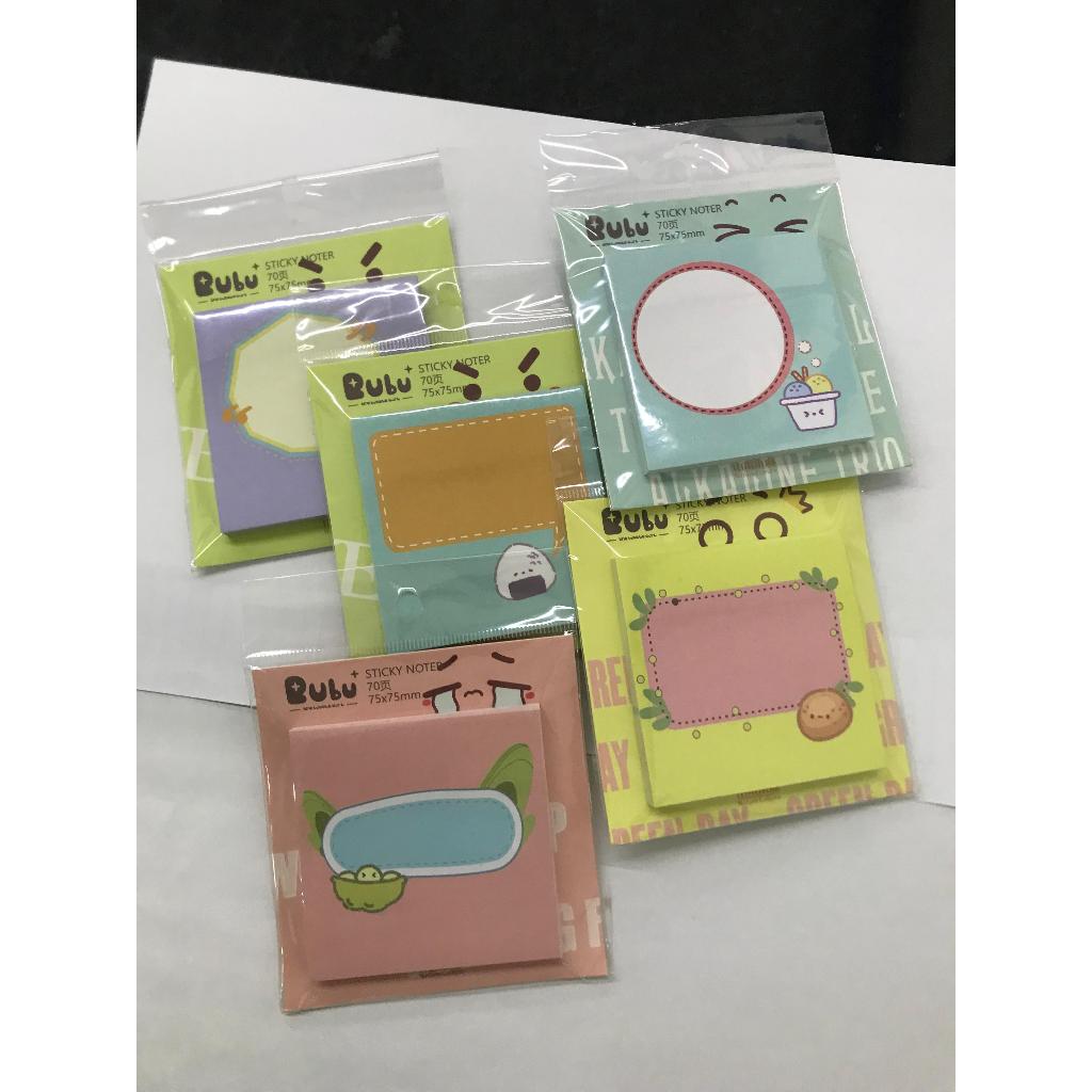 

STICK NOTE KARAKTER BUBUUU