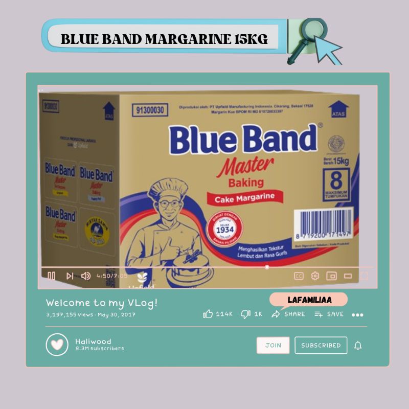 

Blue Band Magarine 15kg
