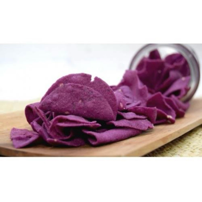 

KERIPIK UBI UNGU MANIS ASIN GURIH