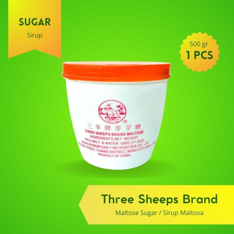 

Balifarm x Three Sheeps Maltosa Sugar Sirup Maltosa 1 Karton (24 pcs) | Sirup Maltosa