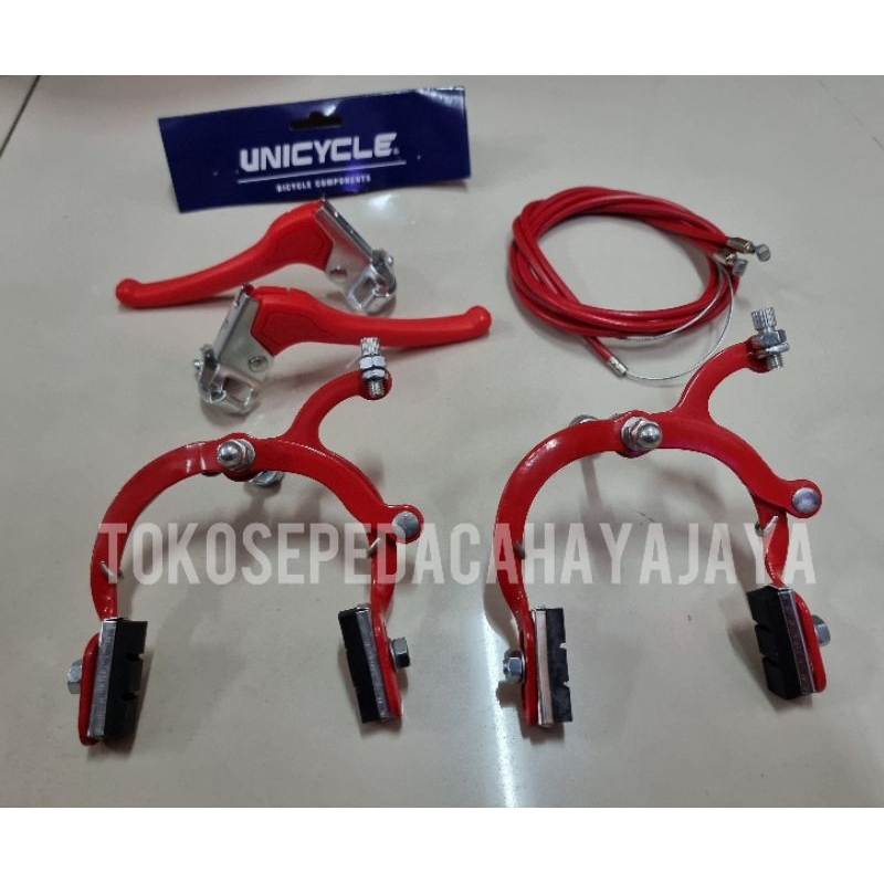 Rem Sepeda BMX Anak Brake Set Model U Brake Unicycle Cat
