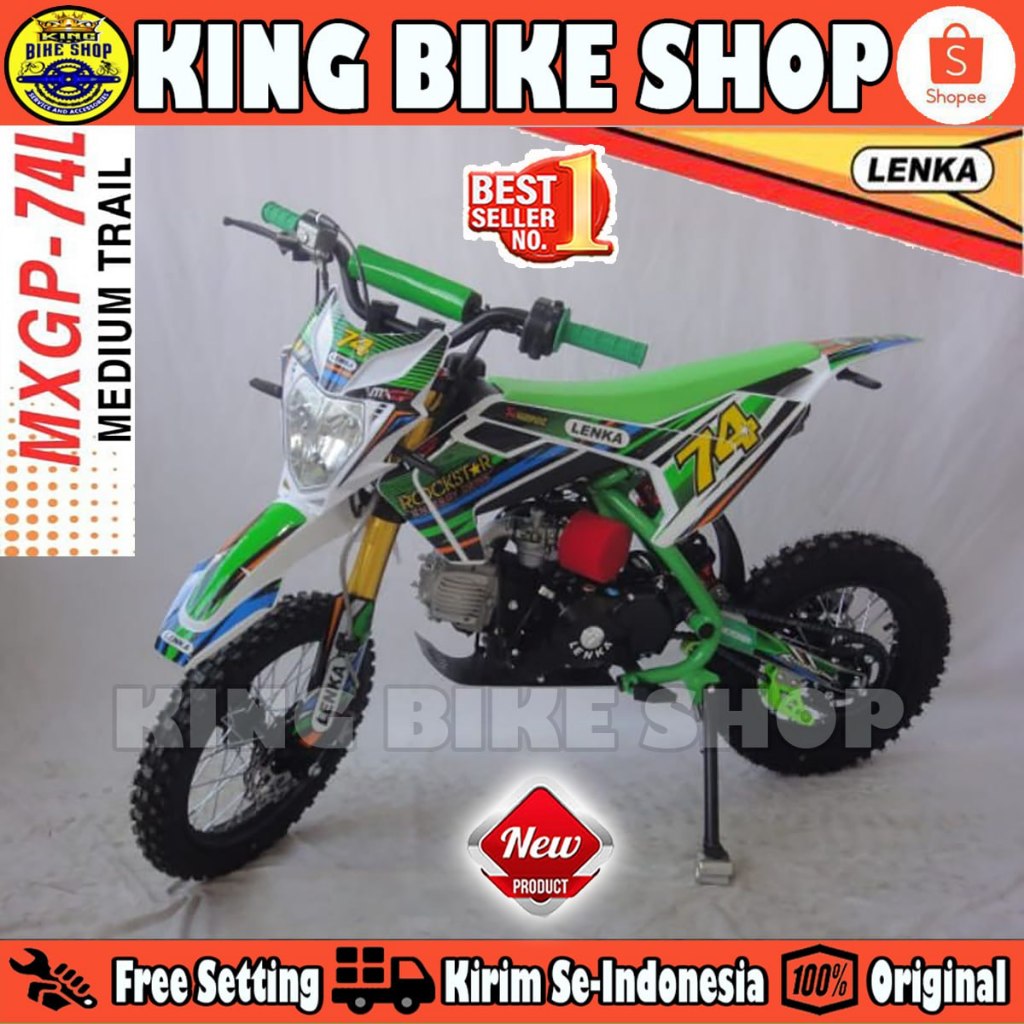MINI TRAIL LENKA MXGP 74L 110CC METIK