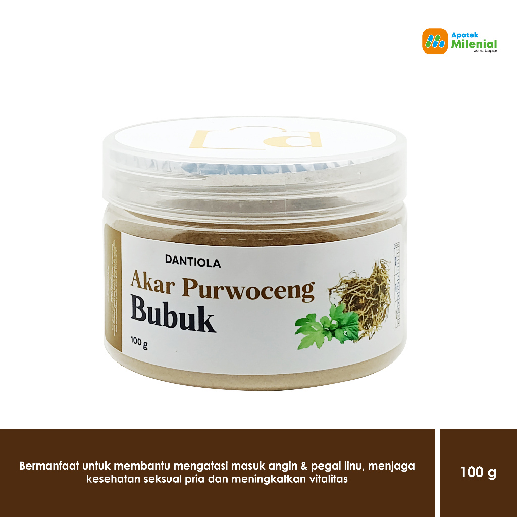 

Dantiola Akar Purwoceng Bubuk Kemasan 100 Gram