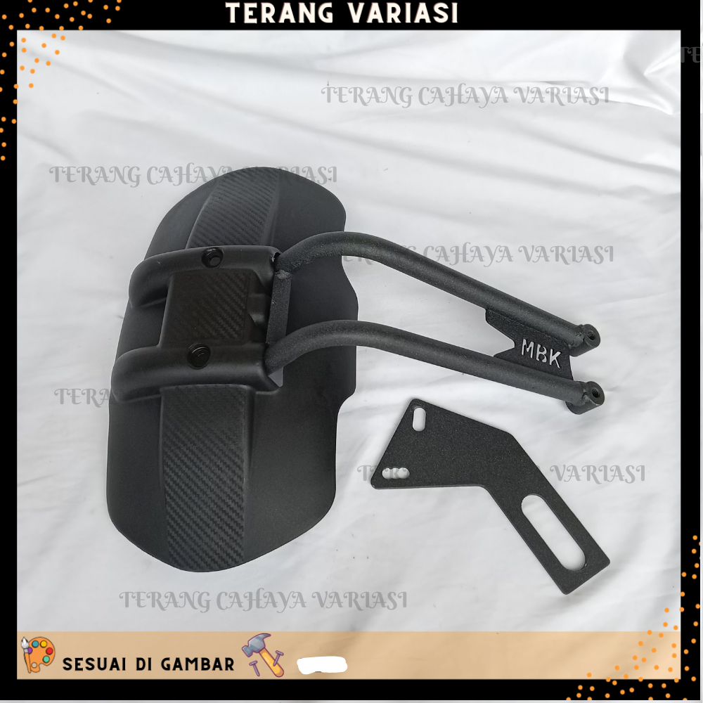 MUDGUARD NINJA RR MONO NMAX MOGE MX KING BISSON BYSON MOTOR BEBEK MX KING MT 15 ER-6 VIXION CB XSR 1