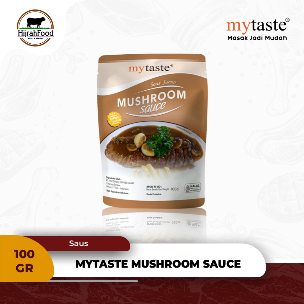 

MyTaste Mushroom Sauce | Saus Jamur - 100 gram