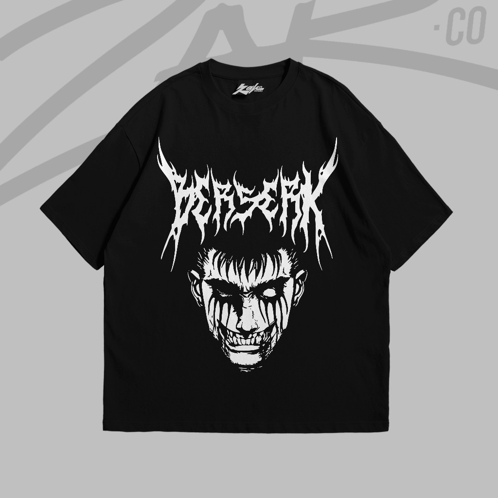 Zarco - Oversize Shirt Berserk | Kaos Anime Graphic | T-shirt Berserk Unisex 24s