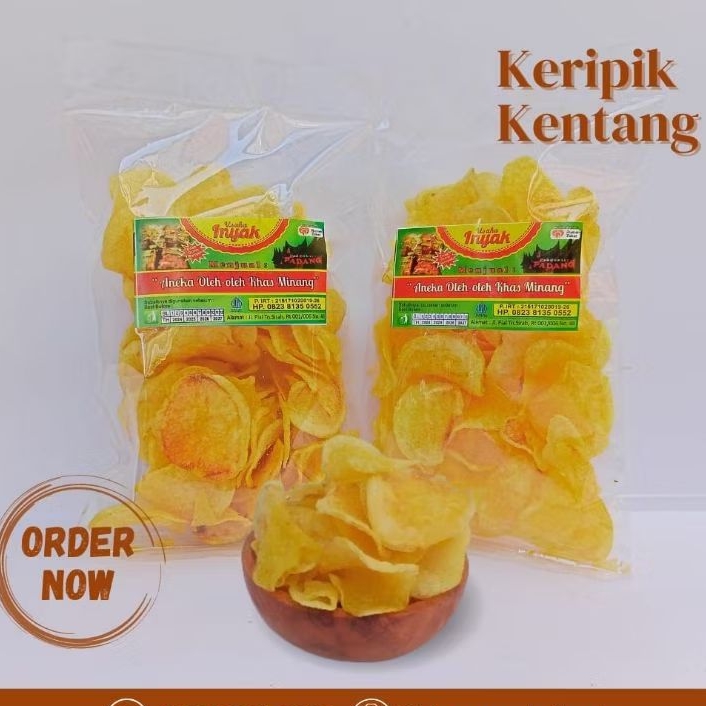 

Keripik Kentang, Keripik Usaha Inyak