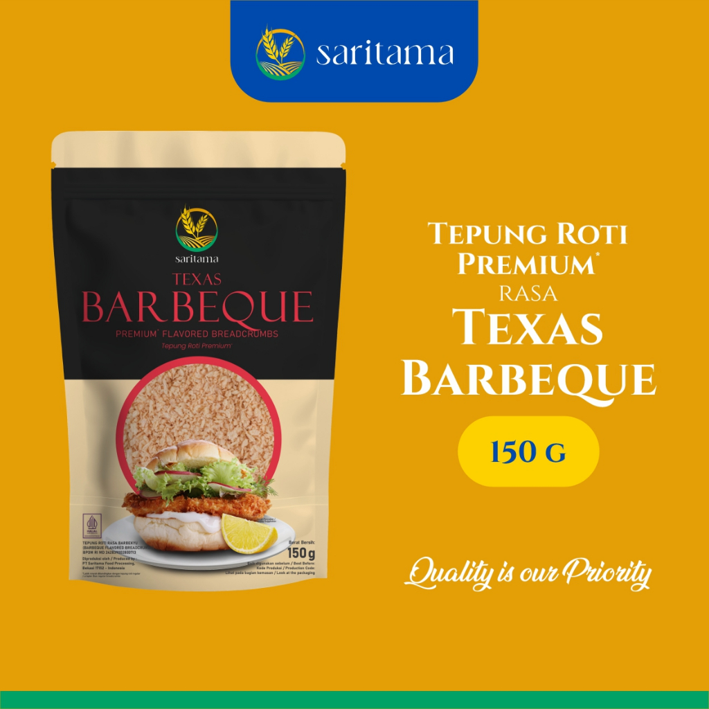 

SARITAMA Texas Barbeque Premium Flavored Breadcrumbs