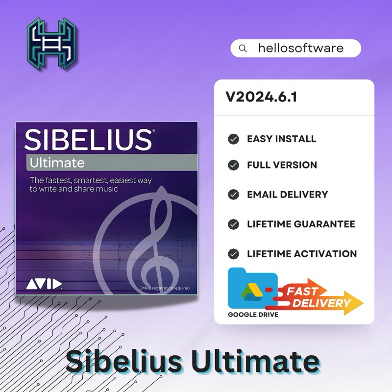 (MacOS) Sibelius Ultimate 2024.6.1 Build 4481 Full Version