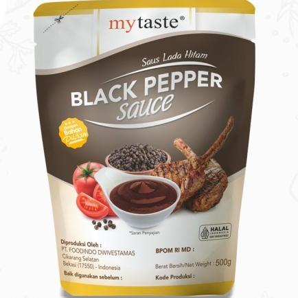 

MY TASTE BLACK PEPPER 500 GR