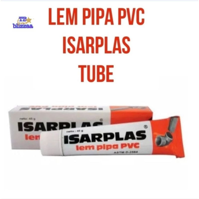 Lem Pipa Isarplas 40 gr Tube Lem Pipa PVC Isarplas Lem Fox