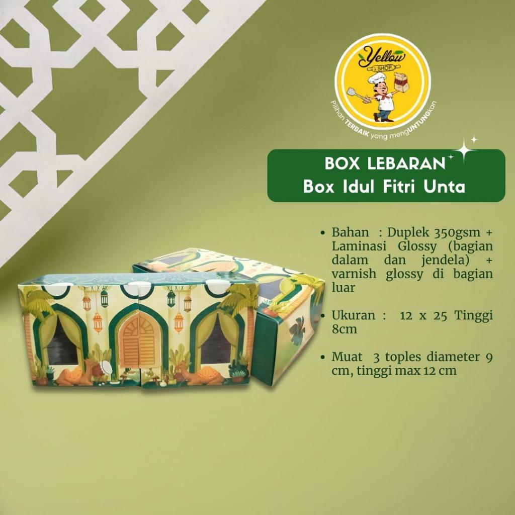 

TBIF12 TOPLES BOX IDUL FITRI UNTA 25X12X8CM / 3 TOPLES 500GR