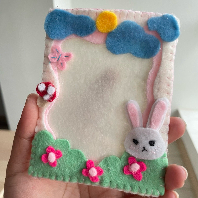Flanel photocard holder (Felt photocard holder)