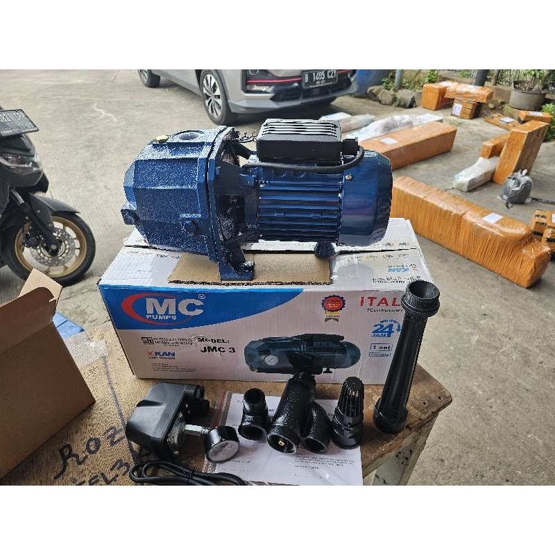 pompa jet pump nasional DP 255 JMC3 MCpump tanpa tabung