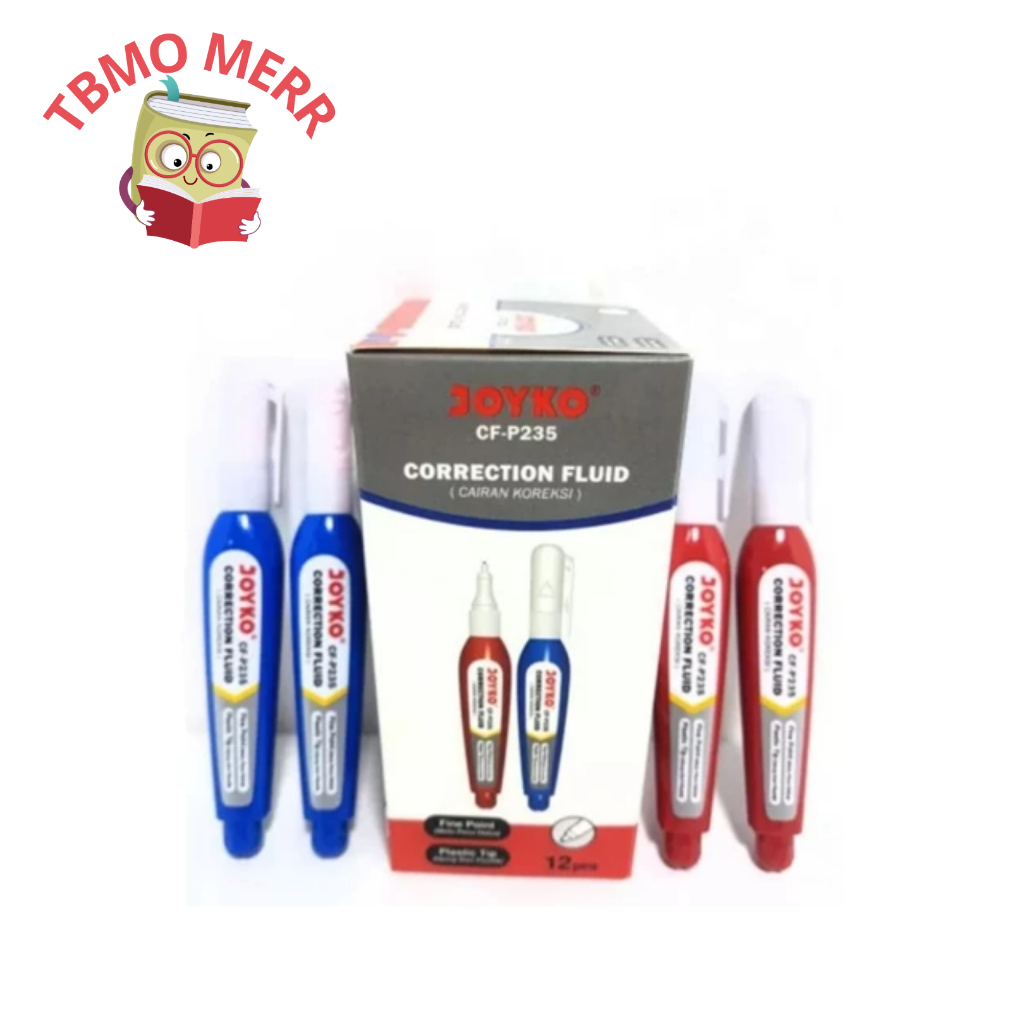 

Correction Fluid/Tipe-x cair Joyko Cf-P235 / PCS