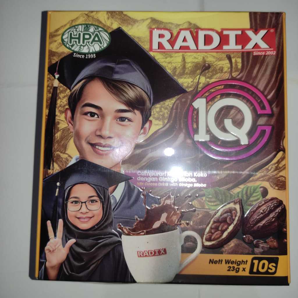 

HPA Malaysia Nutrisi Anak Radix IQ Isi 10 Sachet