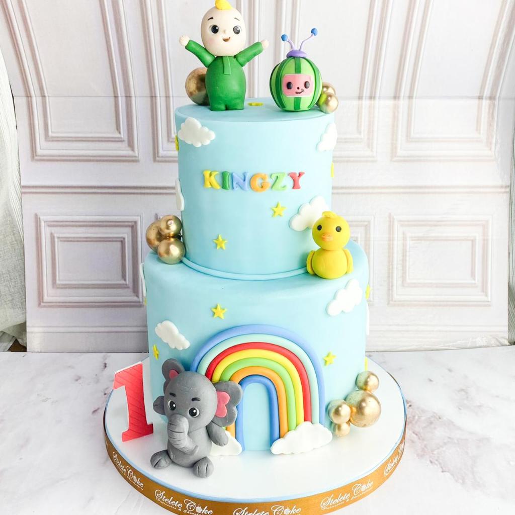 

Kue Ulang Tahun/Birthday Cake/Kue ultah Tema Cocomelon/Kue birthday jakarta/Cocomelon