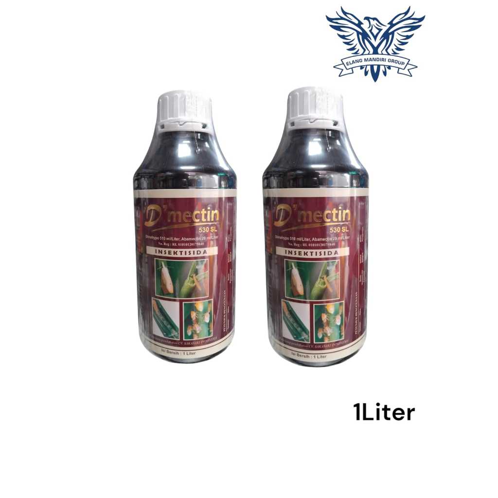 Dmectin Demectin 530sl 1 Liter Dimehypo 510 ml/Liter Abamectin 20 ml/liter Insektisida Kontak dan si