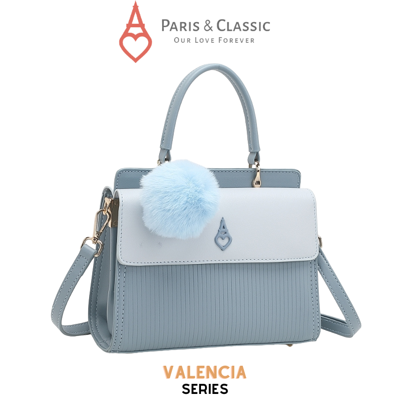 Paris Classic Tas Wanita  Import Branded Fashion Handbag [PC1233]