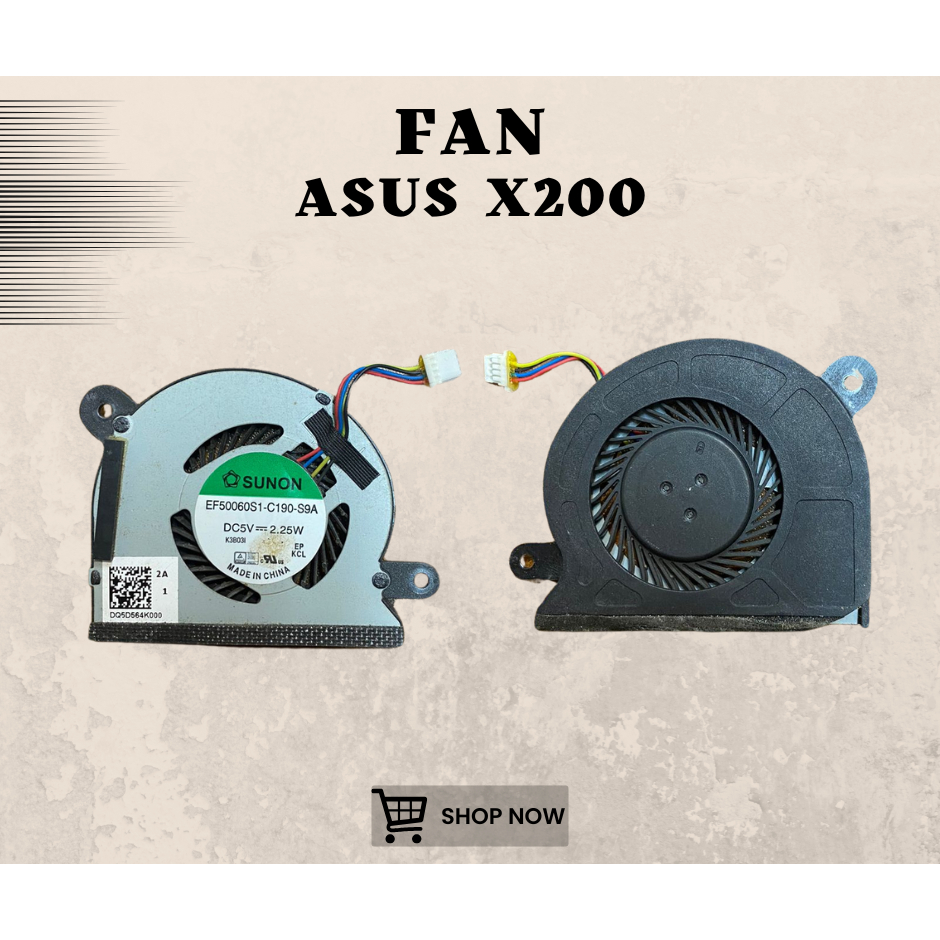 FAN NOTEBOOK ASUS X200 SECOND