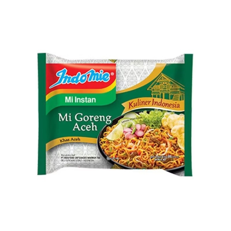 

Indomie Instant Noodle Mie Instan 90 gr Mi Goreng Aceh