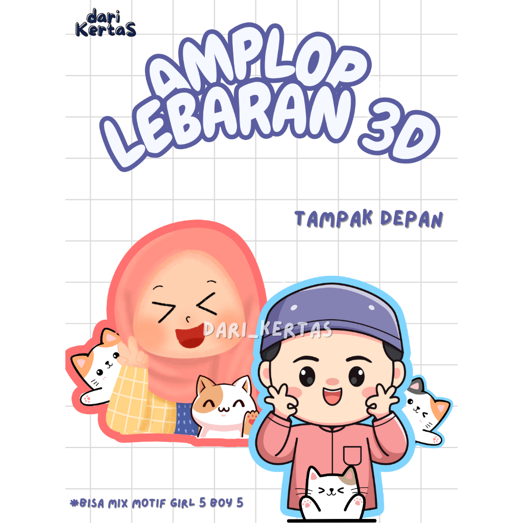 

AMPLOP LEBARAN CUSTOM NAMA