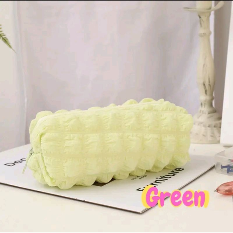 

TOPER Kotak Pensil Kain Gird Tempat Pencil Case Lucu Pouch Make Up Cosmetic Cute Warna Macaroon Soft Pastel Aesthetic Estetik Kapasitas Besar Muat Banyak Model Korea Lembut