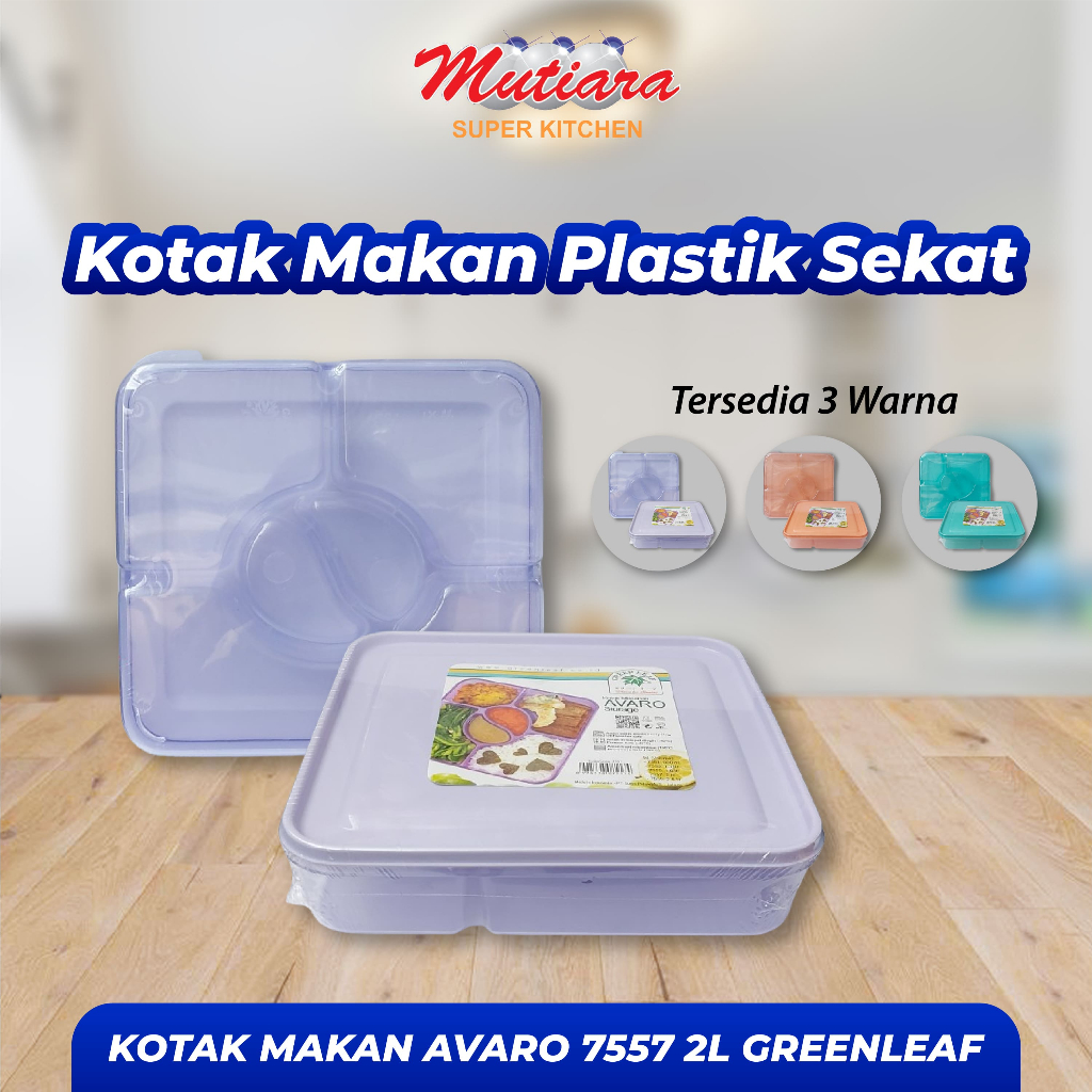 Kotak Makan Plastik/Lunch Box/ Misting Plastik