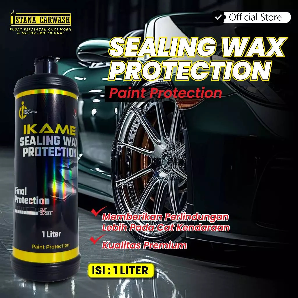 IKAME Sealing Wax Protection 1 Liter / Wax Protection Mobil / Salon Mobil Wax Protection / Perawatan