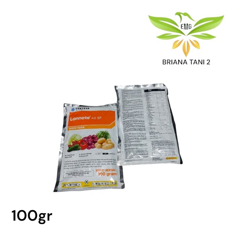 Lannate 40 SP 100gr Insektisida Sistemik Methomyl 40% Pengendali Hama Ulat Grayak Penggorok Daun Cor