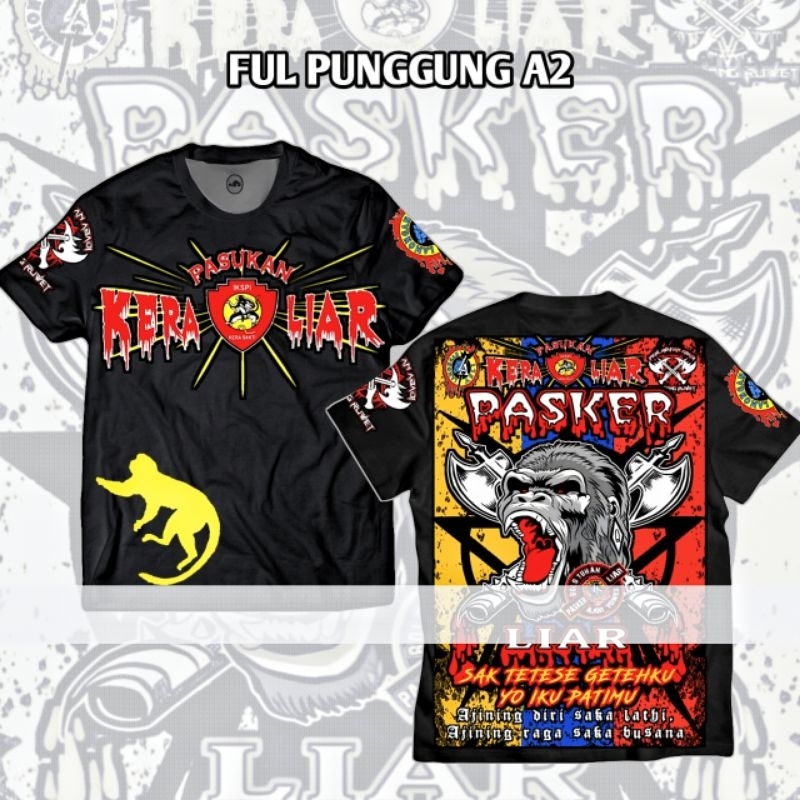 kaos pasker liar ikspi kera sakti terbaru kaos distro disain terbaru pasker liar ikspi kera sakti fu
