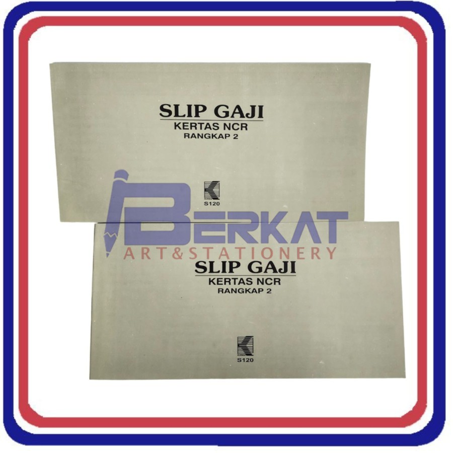 

Buku Slip Gaji 1/3 Folio 2ply / Rangkap 2 NCR KURNIA