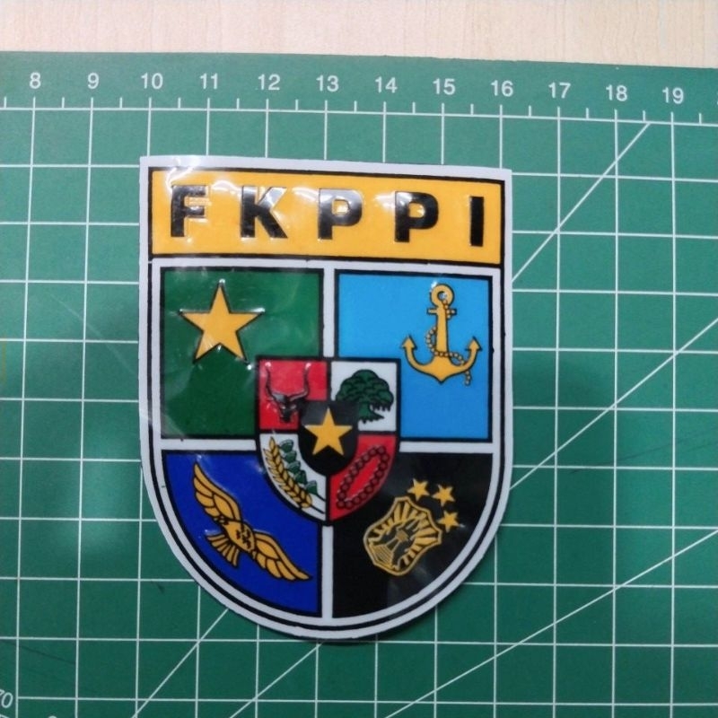 stiker logo fkppi timbul