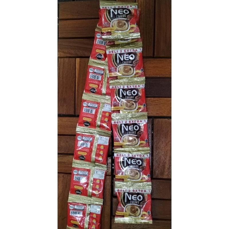 

Neo Coffe Moccachino 1 Renceng Isi 15 Sachet Harga Promo Murah!!