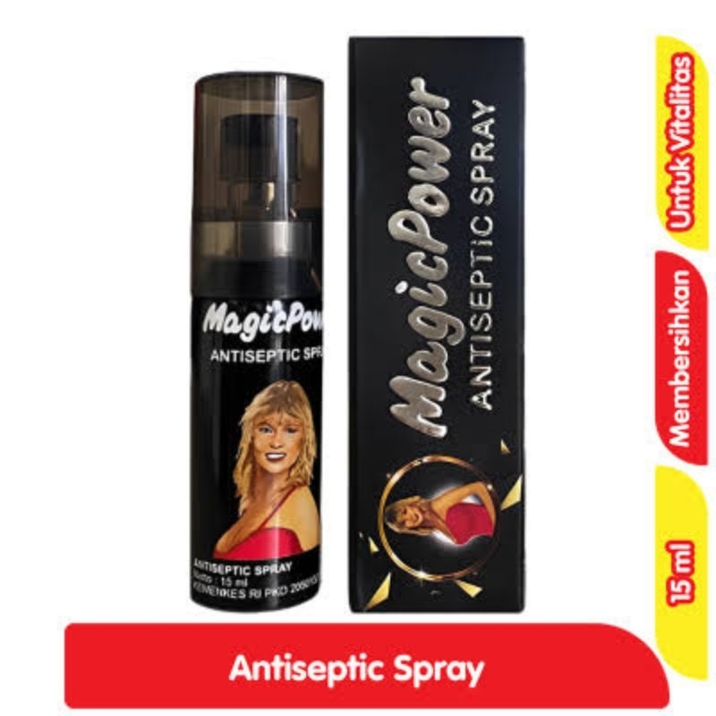 Ochi Herbal Magic Power Spray Antiseptic 15 Ml / Tisu Spray Magic Power Botol 15Ml / Spray Magic