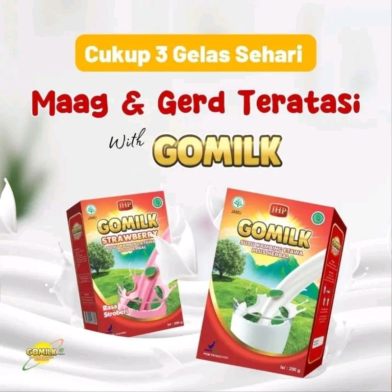 

[GOMILK Free Madu] Susu Kambing Etawa | Susu Penggemuk Badan | Susu Peninggi Badan | Penambah Berat Badan