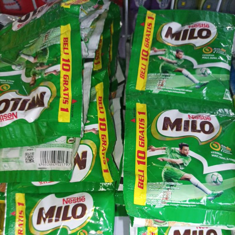 

(1 renteng) Nestle Milo Active Go isi 10 pcs