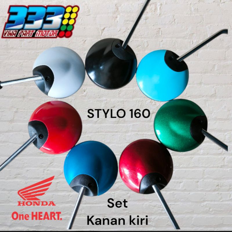 SPION HONDA STYLO 160 KACA SPION STYLO 160 SET KANAN KIR MIRROR COMP HONDA STYLO 160