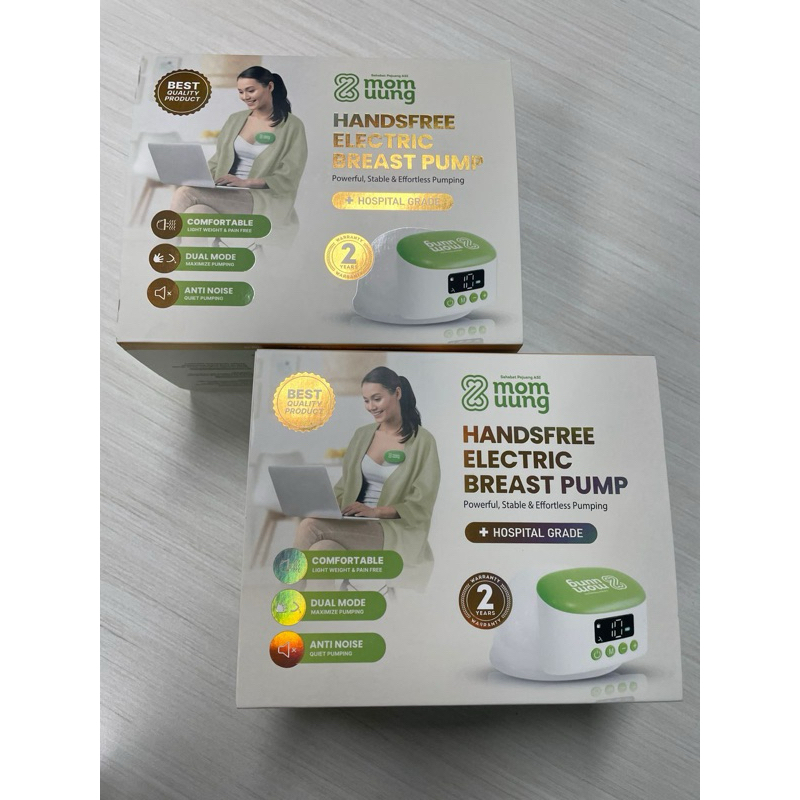 preloved mom uung handsfree breast pump
