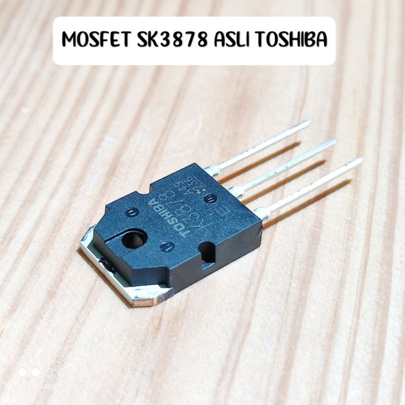 MOSFET TOSHIBA K3878 K 3878 ASLI