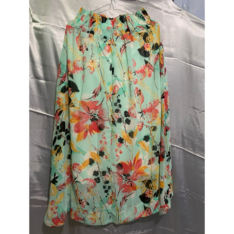 Rok bunga model payung