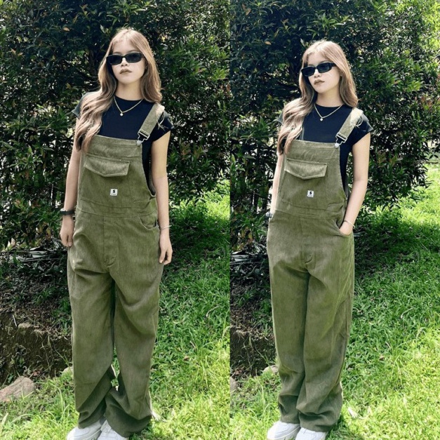 Pasti Untung StiegoVol 2 Overall corduroy baju kodok corduroy pria  wanita