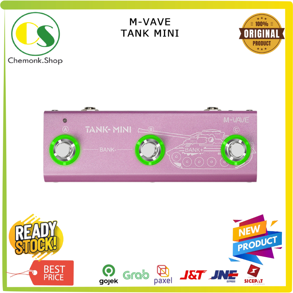 MVAVE M-Vave Tank-Mini / TANK MINI Multi Effect Guitar Pedals
