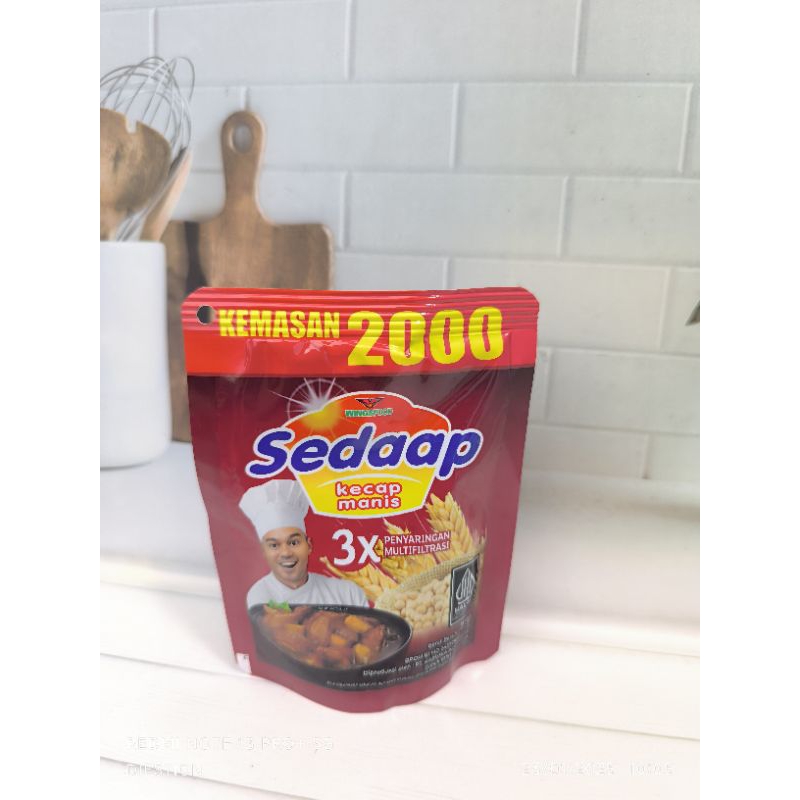 

Kecap Manis Sedaap Kemasan 2000 Isi 77gram