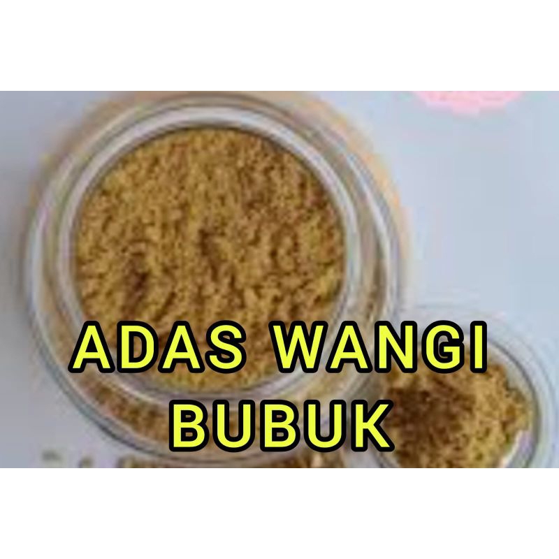 

BUBUK ADAS WANGI ( 100% MURNI ) RP 15.000 / 250 GRAM