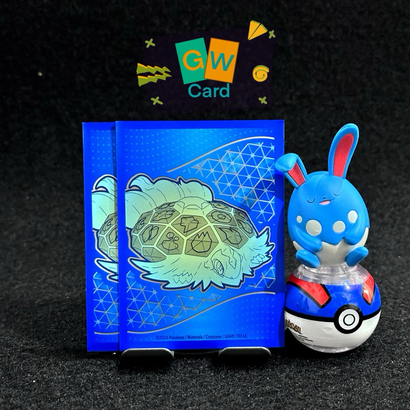 sleeve kartu pokemon terapagos original (per 3 pcs)