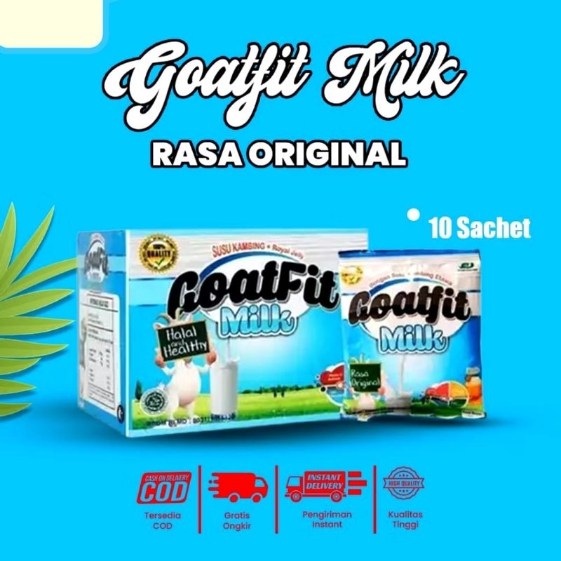 

A20 Goatfit Milk Bubuk Isi 10 Susu Kambing Etawa Kaya Nutrisi Untuk Anak